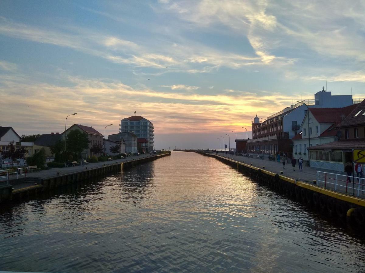 Pokoje Na Fali Ujście-Darłowskie Esterno foto